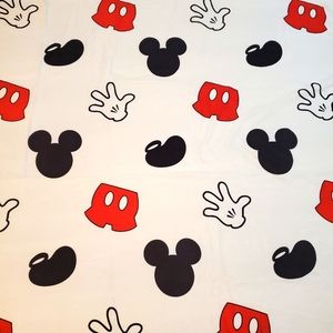 Disney's Mickey Mouse Flat Sheet & Two Pillow Cases